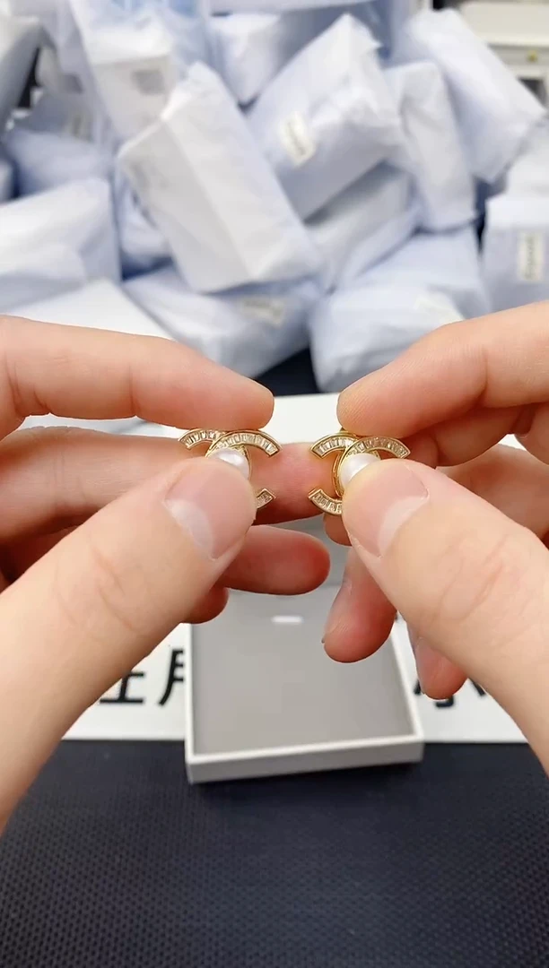 未镶嵌耳饰淡水珍珠ED1080