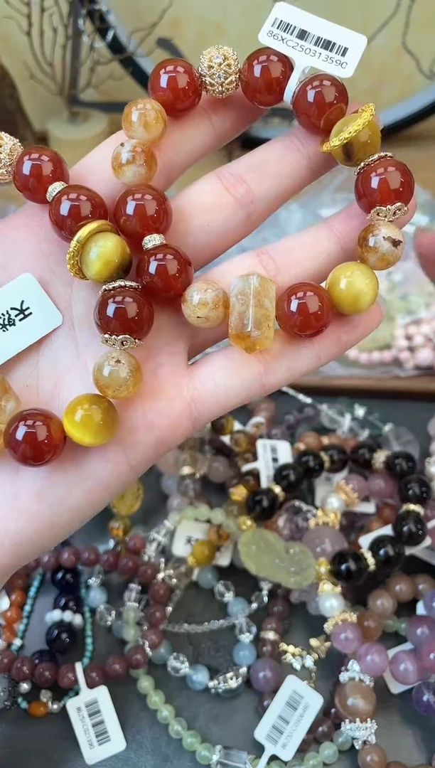 【闪购商品】玛瑙未镶嵌手饰180手串