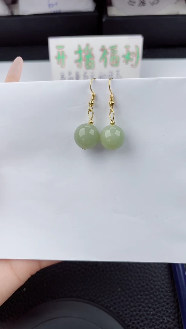 东陵石未镶嵌耳坠0111嗨购微色差T