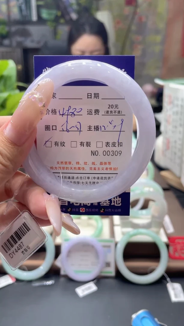 未镶嵌手镯翡翠00309****