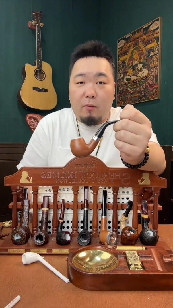 石楠木木雕款意大利进口石楠木烟斗