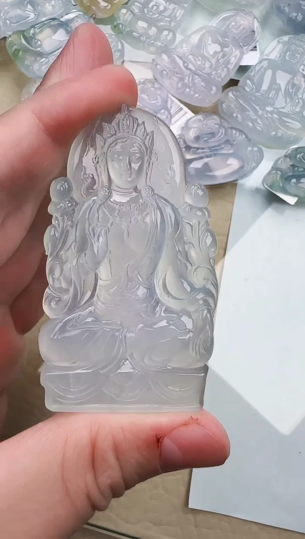 颈饰未镶嵌翡翠缅甸翡翠a货