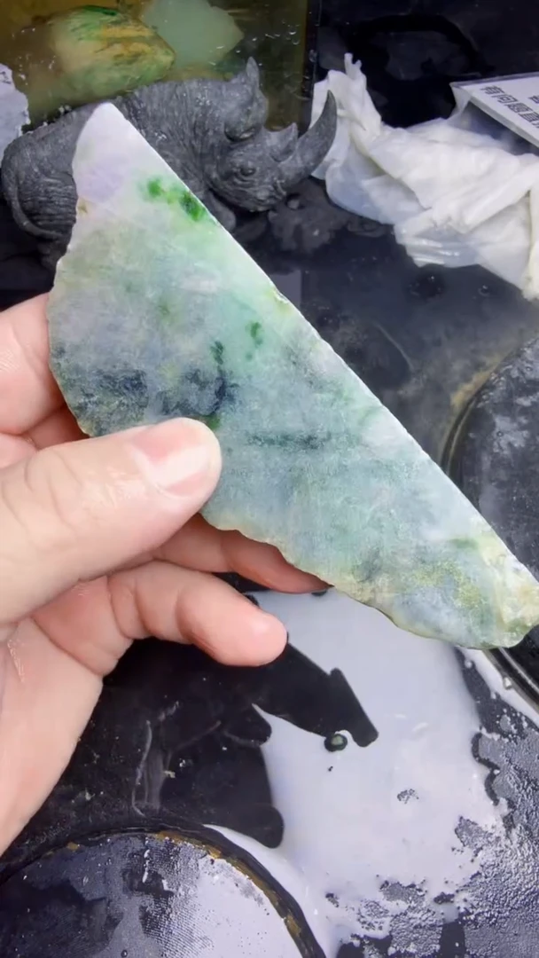 未镶嵌挂件翡翠天然翡翠308