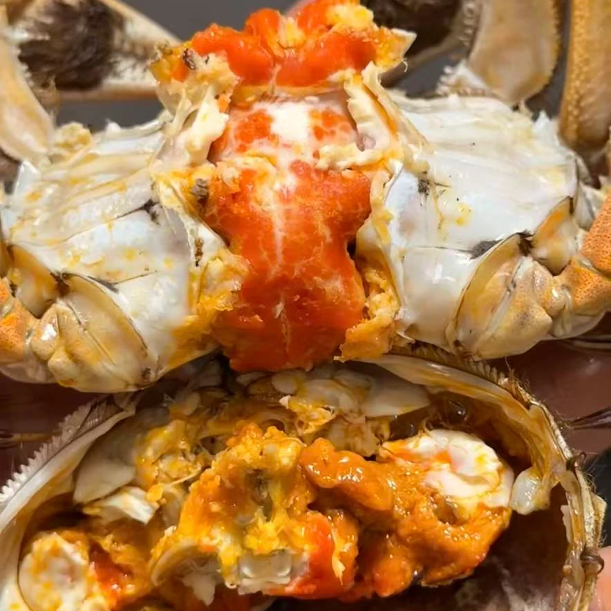 【活蟹】江苏残大闸蟹3两左右两母10只随机发