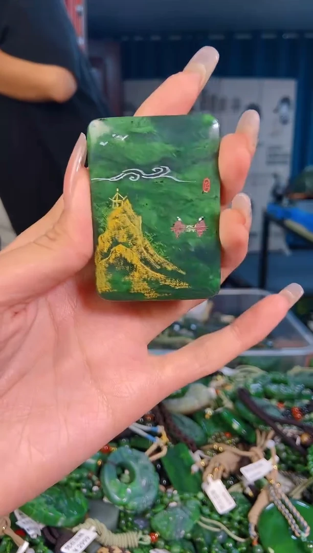 未镶嵌和田玉挂件1