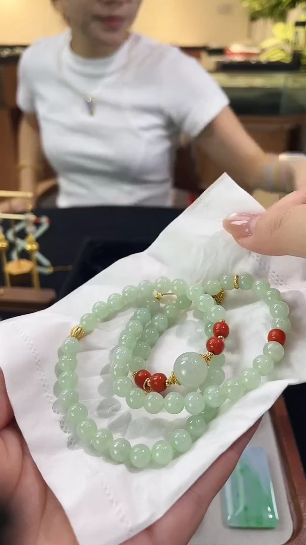 未镶嵌手串翡翠翡翠手串