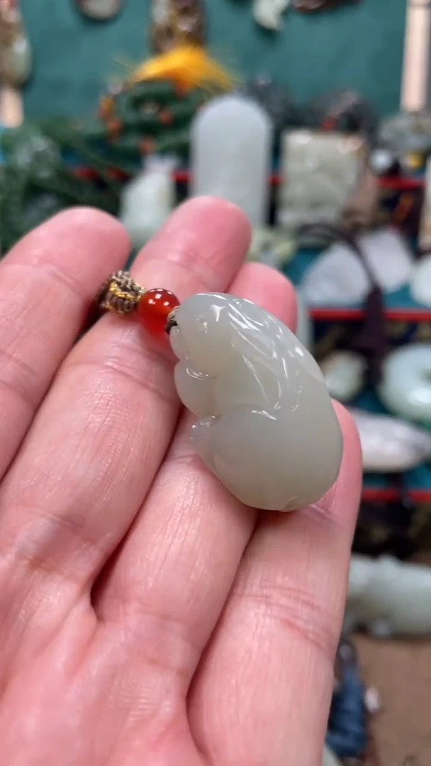 未镶嵌和田玉挂件0076
