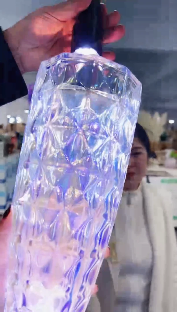 【闪购商品】玻璃YH-花伴你花瓶微瑕-8A64