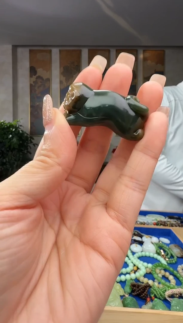 颈饰未镶嵌和田玉拍一发一