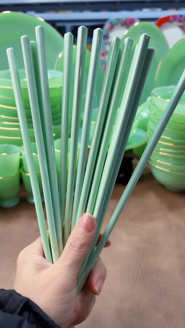 玉瓷筷子10双景德镇餐具