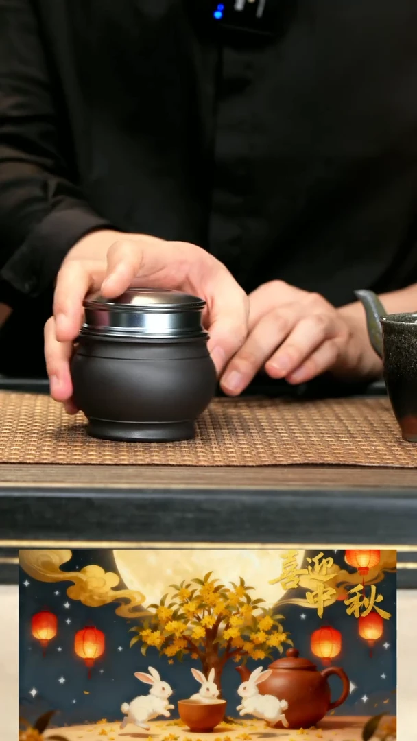 12《大肚醒茶罐》黑料