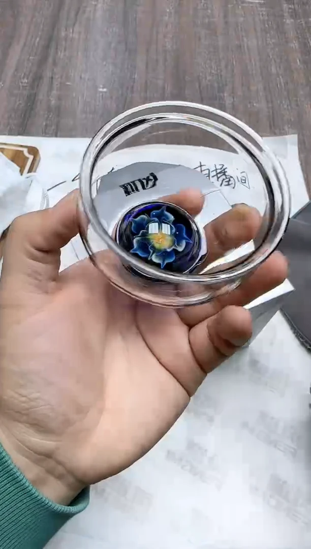 【闪购商品】其他风谜花语福杯透明