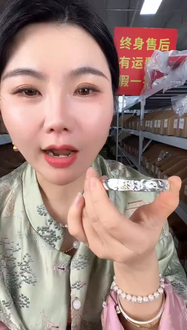 无足银福镯足银9999