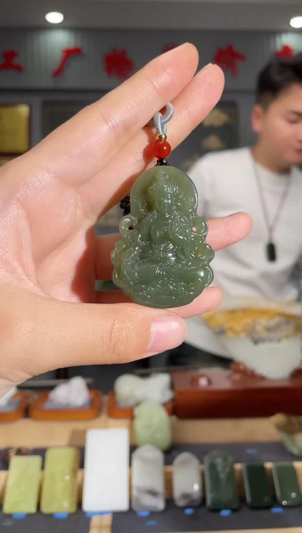 【闪购商品】和田玉颈饰未镶嵌拍一发一 多样性发货