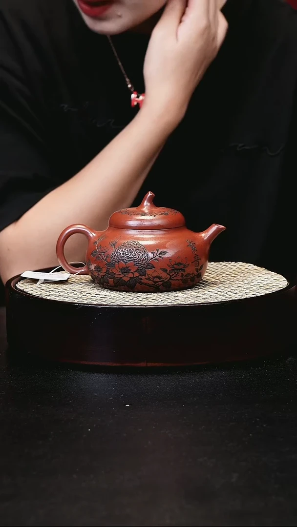 茶壶紫砂宜兴茶壶h62608
