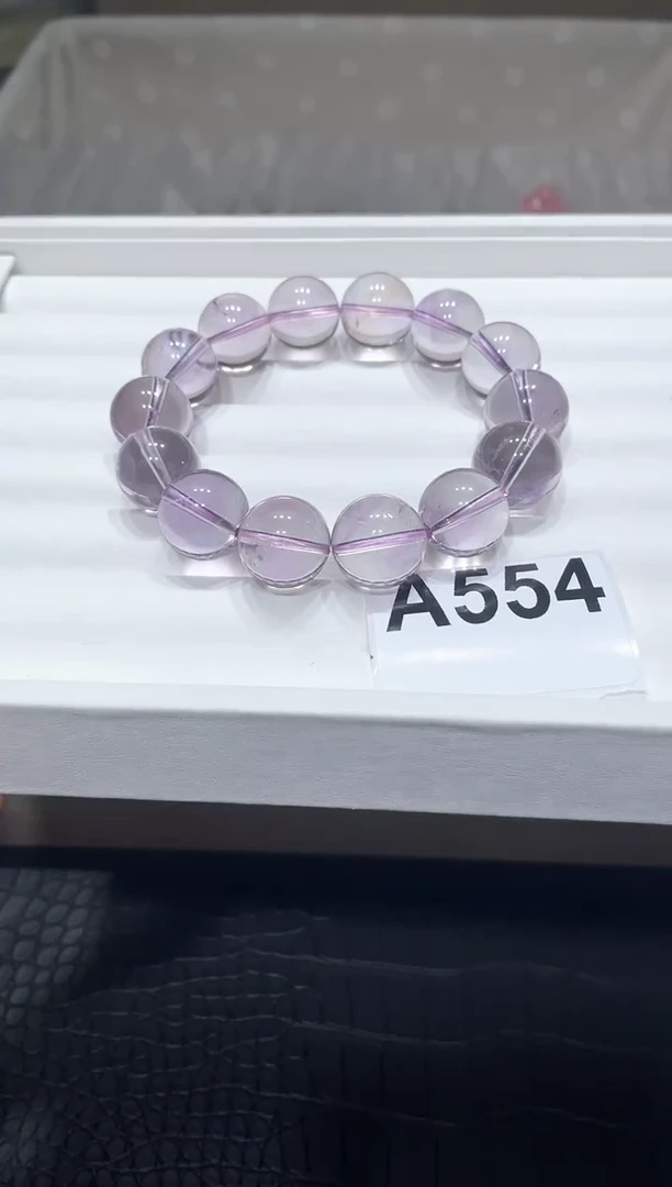 水晶手链未镶嵌A554紫水晶16