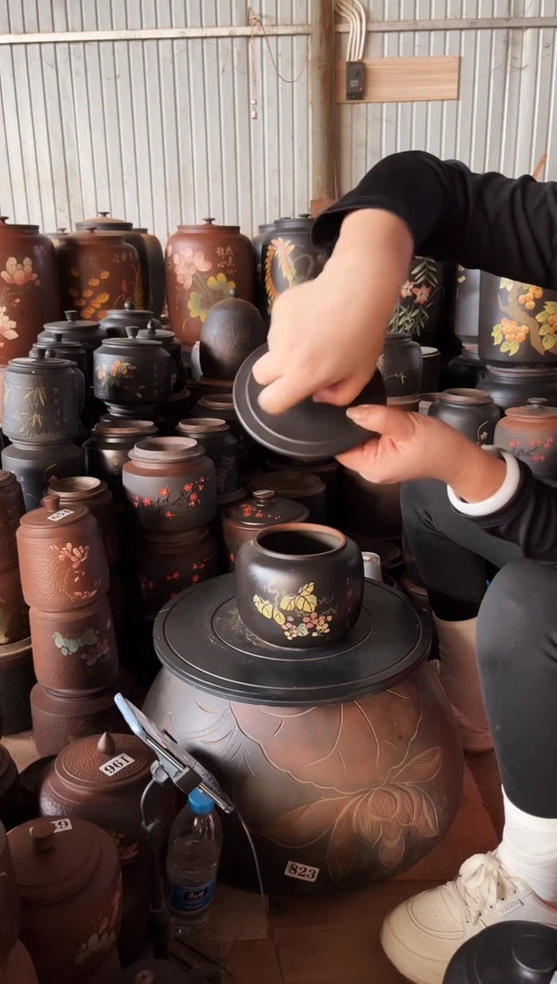 【闪购商品】壶瑕疵茶叶罐苹果彩填 298