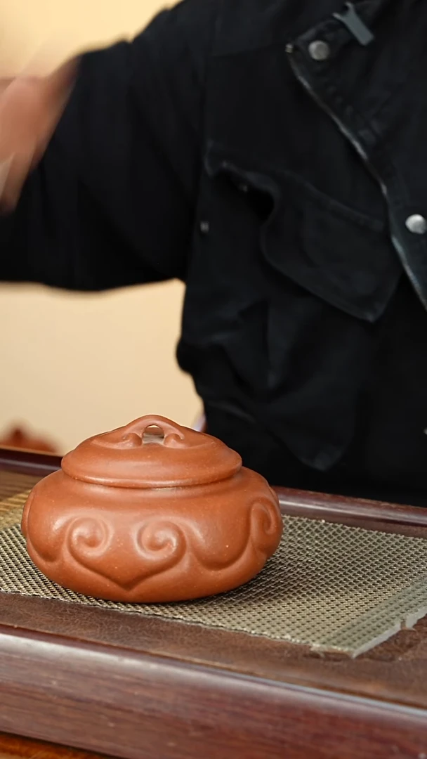 宜兴原矿紫砂茶叶罐