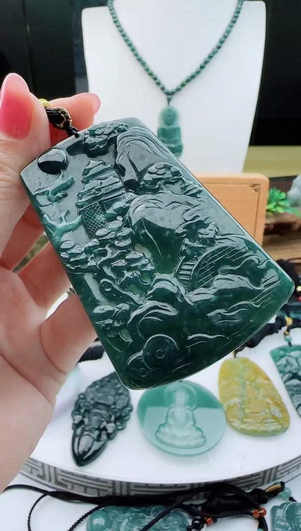 【闪购商品】翡翠颈饰未镶嵌11111111