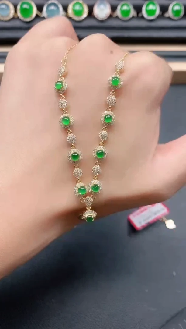 翡翠戒指银S925镶嵌11111