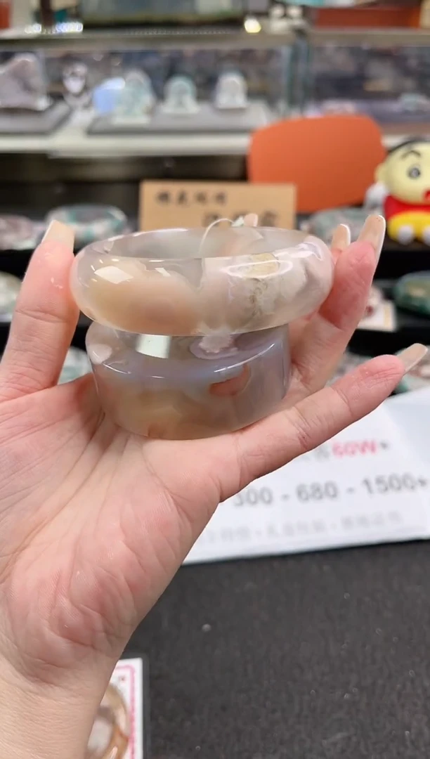 未镶嵌手镯石英质玉63圈口 (赠品镯心)3009485