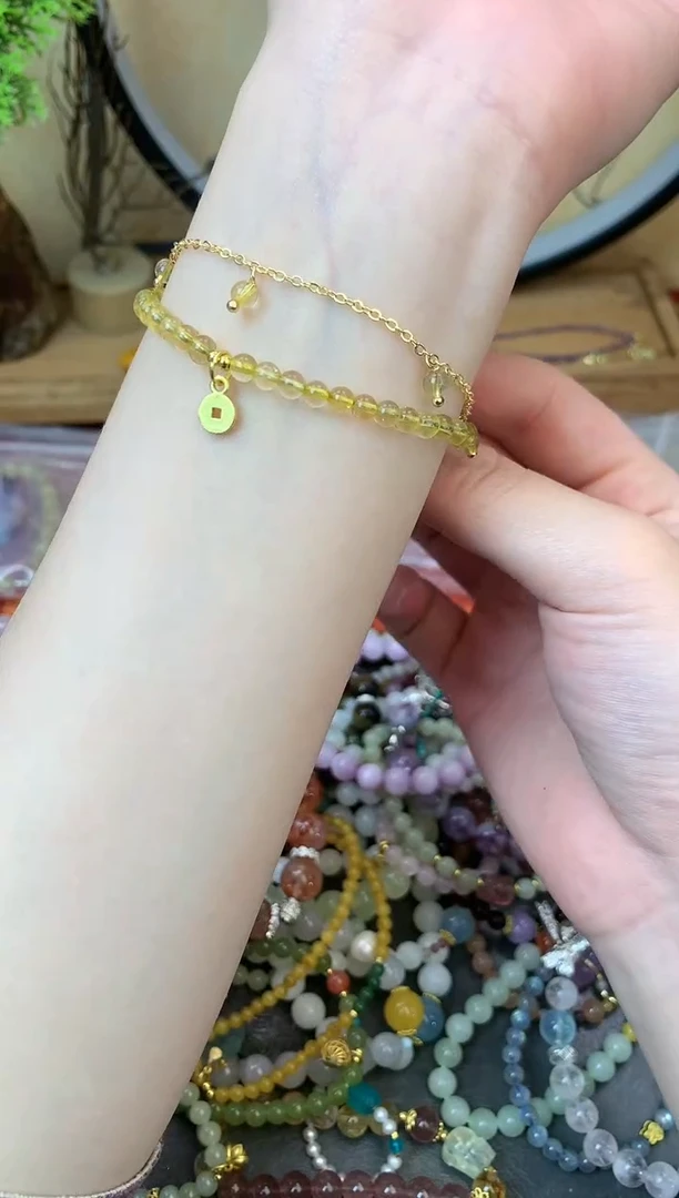 【闪购商品】发晶手链未镶嵌250手串