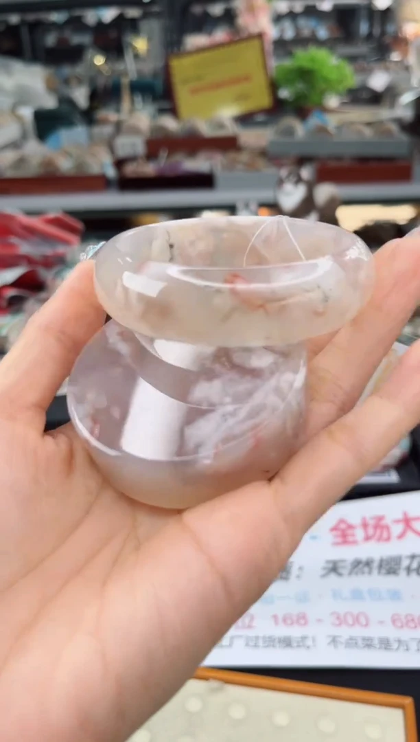 【闪购商品】石英质玉手镯未镶嵌59圈口（赠品镯心）3571327