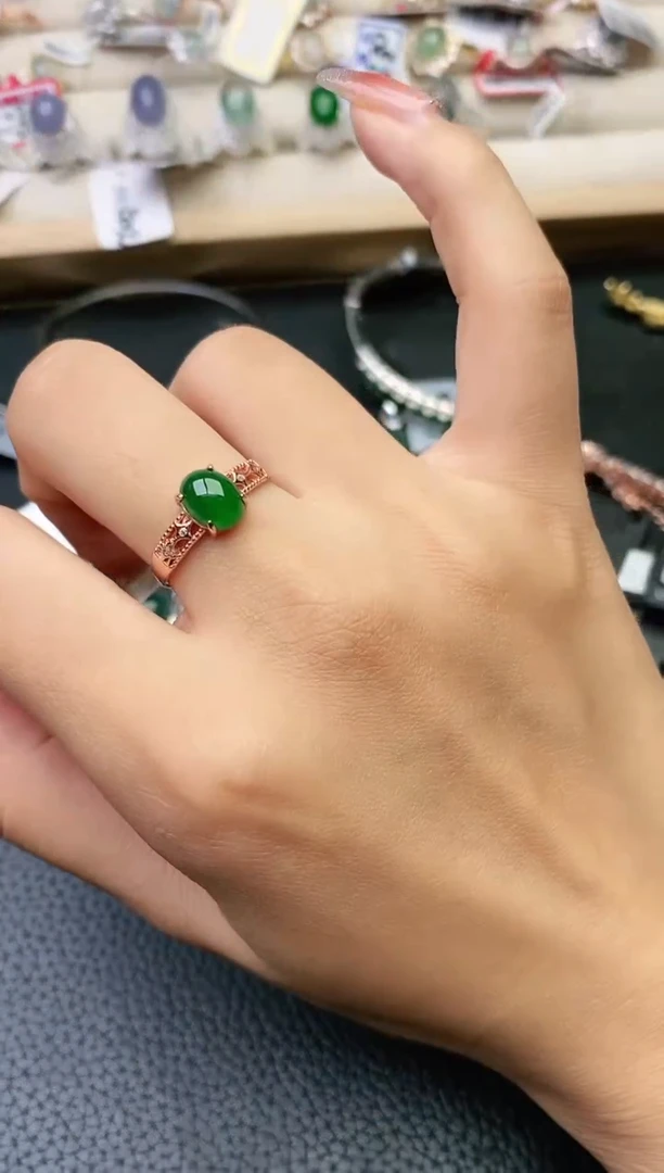 【闪购商品】翡翠戒指未镶嵌111111111