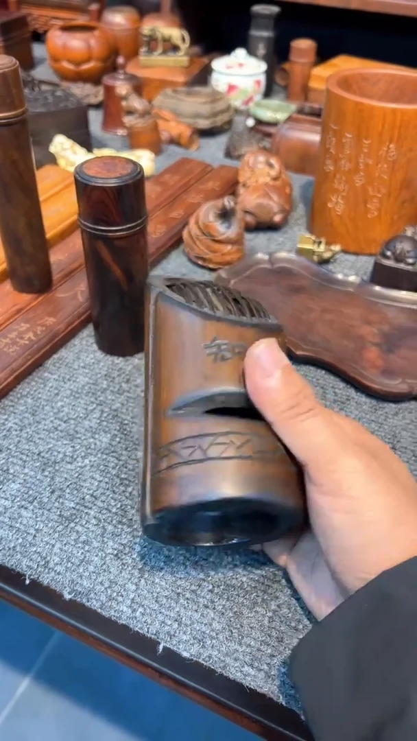 【闪购商品】贡木木艺竹子蛐蛐罐木木木