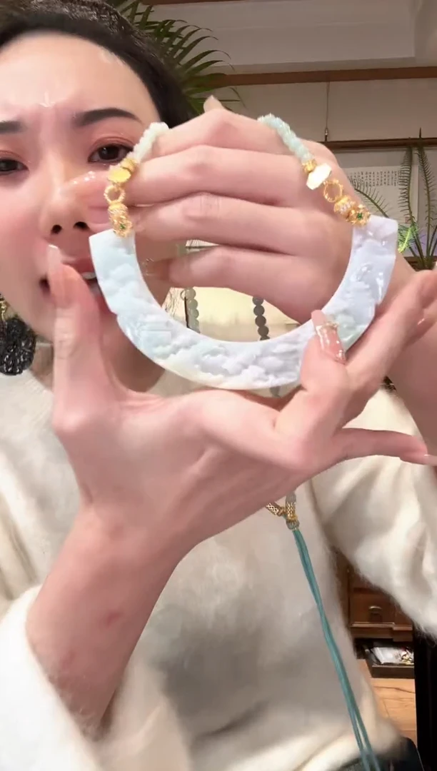 【闪购商品】翡翠颈饰未镶嵌国风