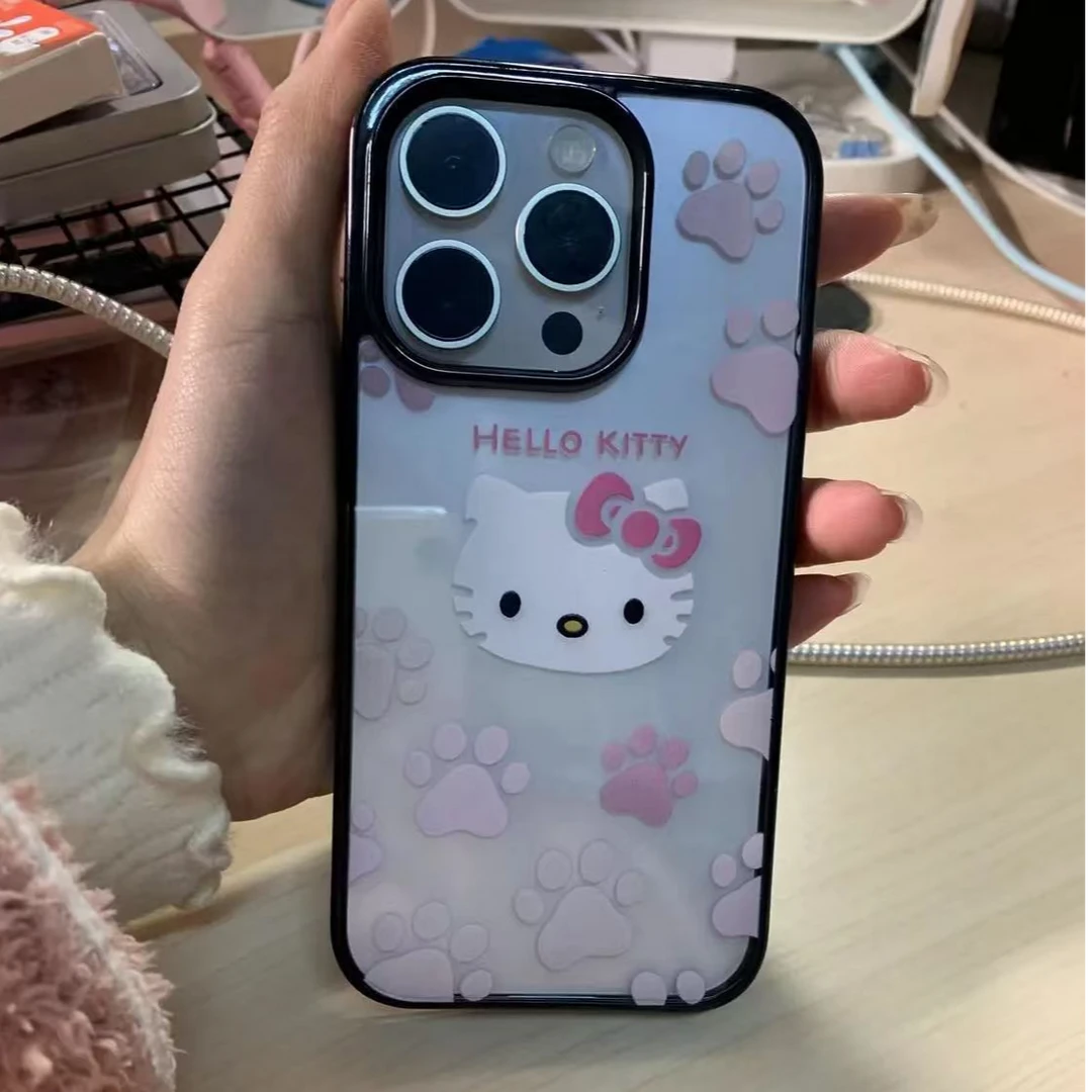 壳师兄镂空KT适用苹果17手机壳13/14卡通iPhone16/INS风17P