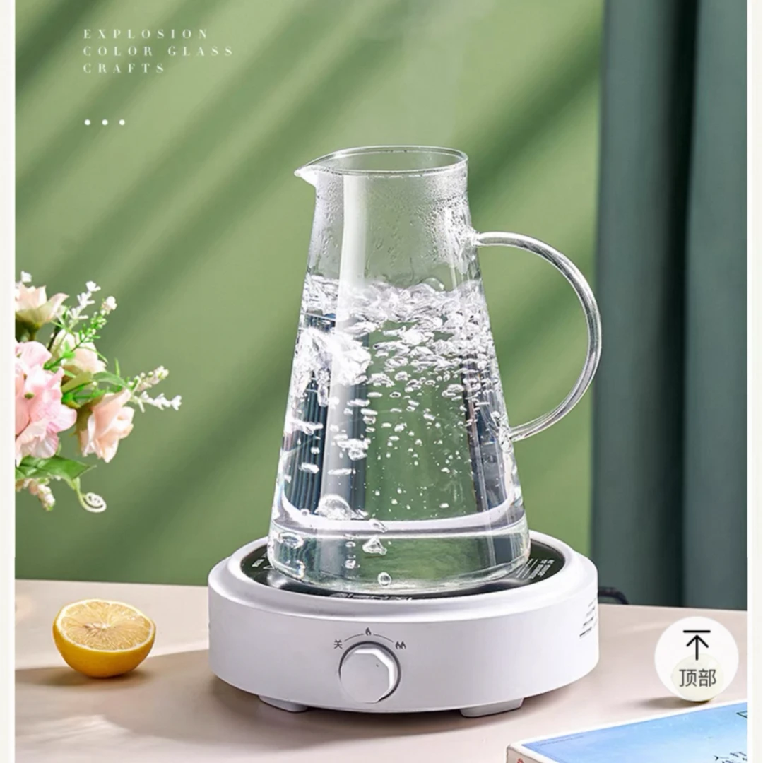 冷水壶家用耐热高硼硅玻璃壶现代客厅凉水壶套装泡茶壶大容量