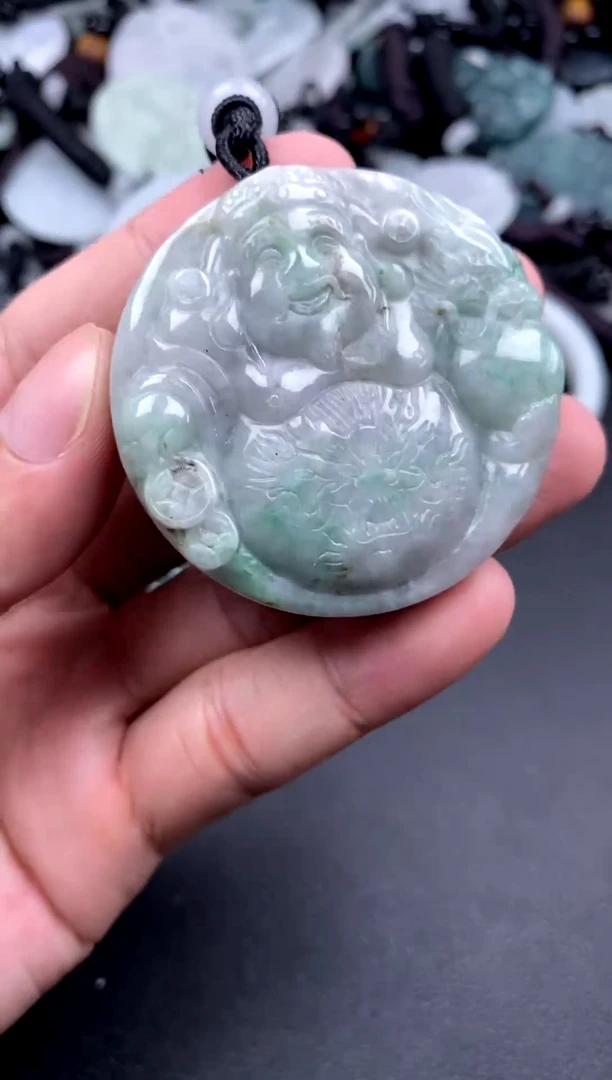 吊坠(不含链)未镶嵌翡翠1