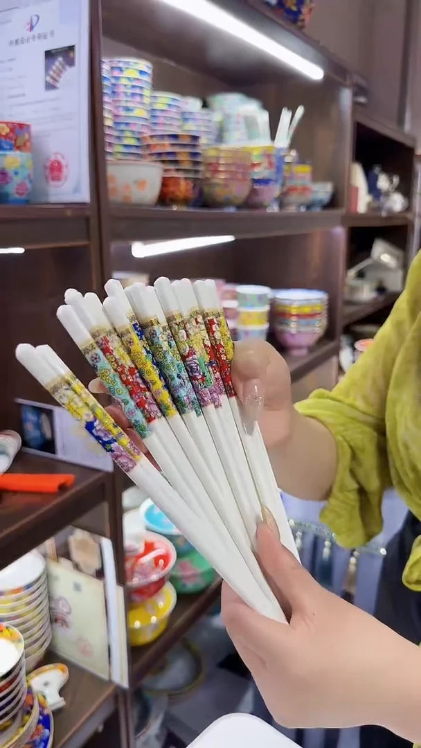 瓷片筷子10双景德镇餐具