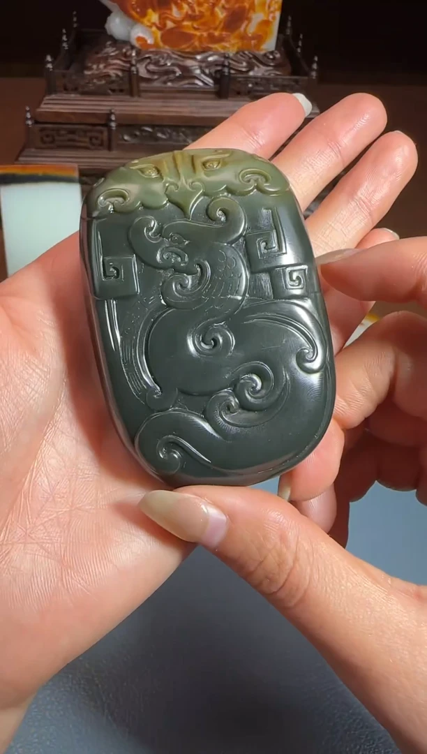 未镶嵌和田玉把件望****.1