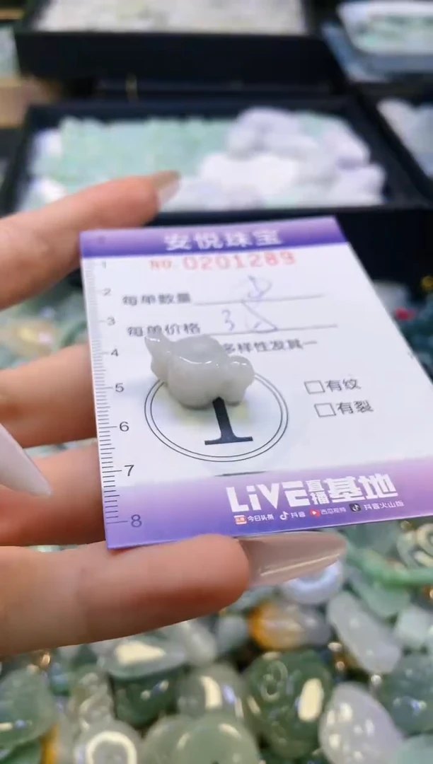 翡翠挂件未镶嵌闪购0201289多样性发其一