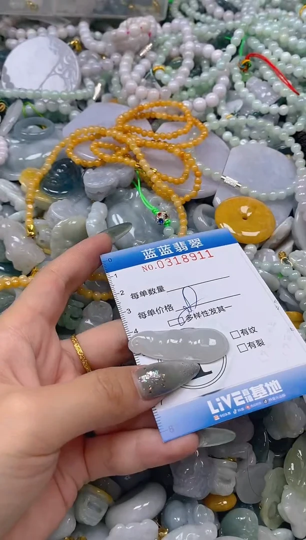 翡翠未镶嵌颈饰闪购0318911