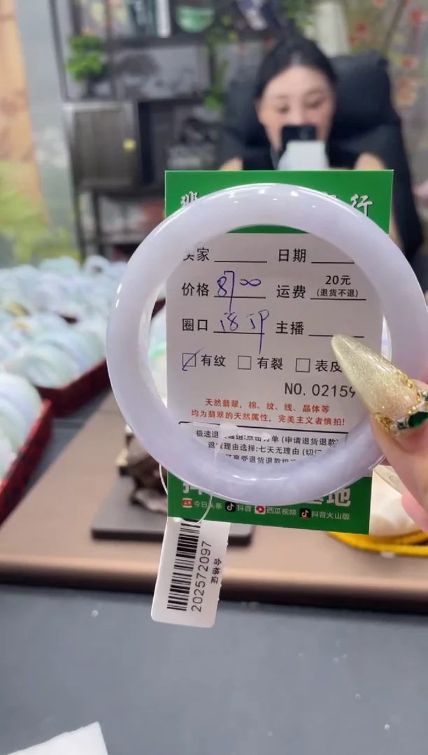 未镶嵌手镯翡翠02159****
