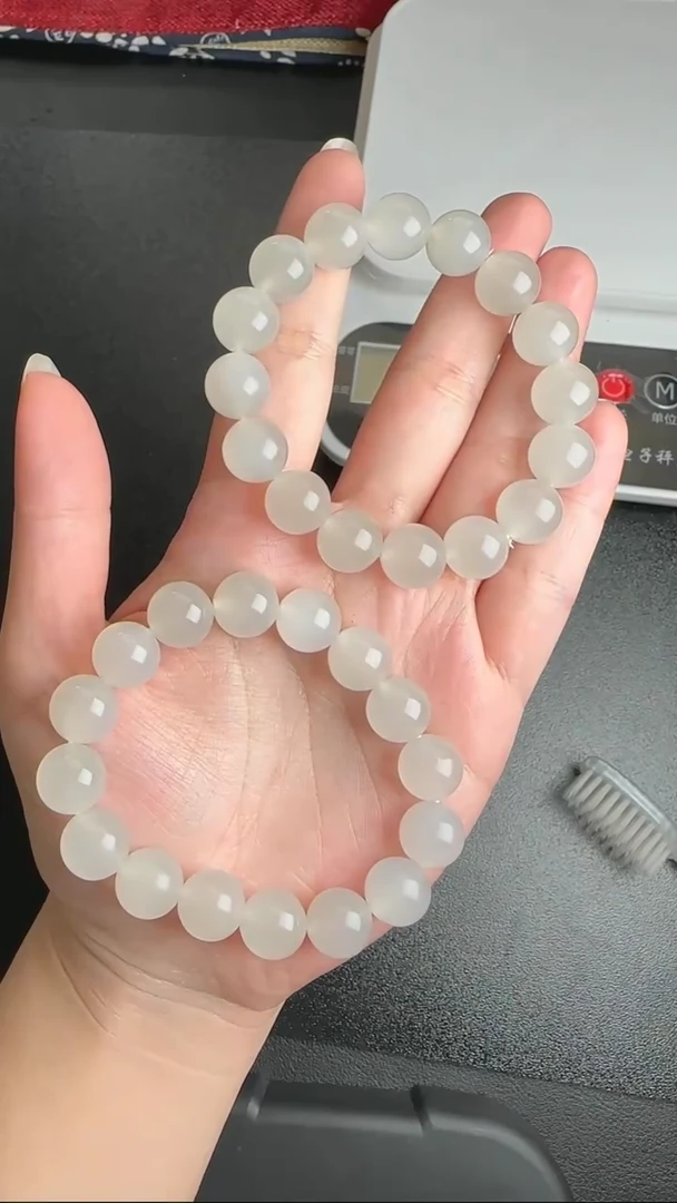 【闪购商品】和田玉手串未镶嵌WY0112111多样性发一
