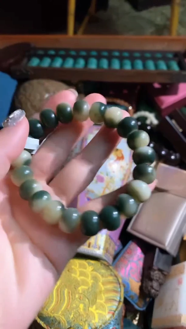 白玉菩提手串永玉阁精品专属摆件