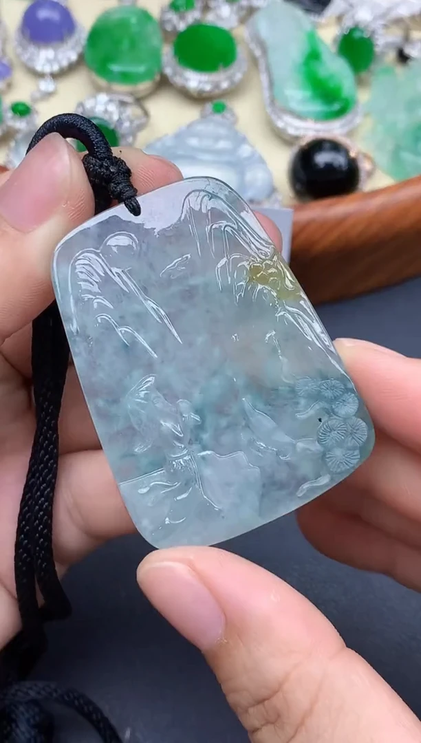 颈饰未镶嵌翡翠339-中国好珍宝