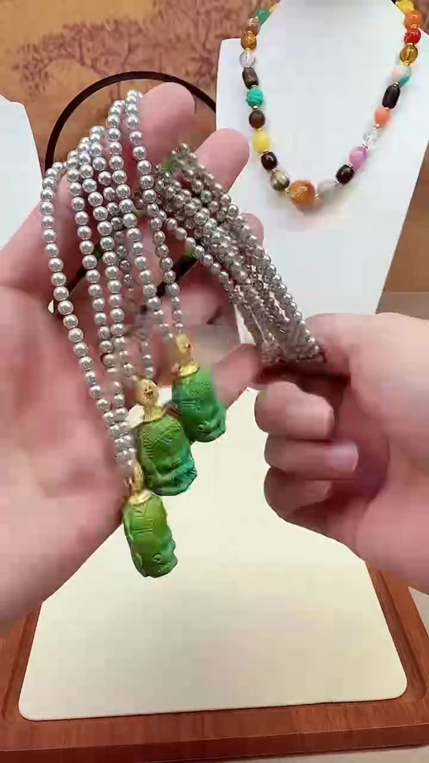 颈饰14K金镶嵌淡水珍珠X254