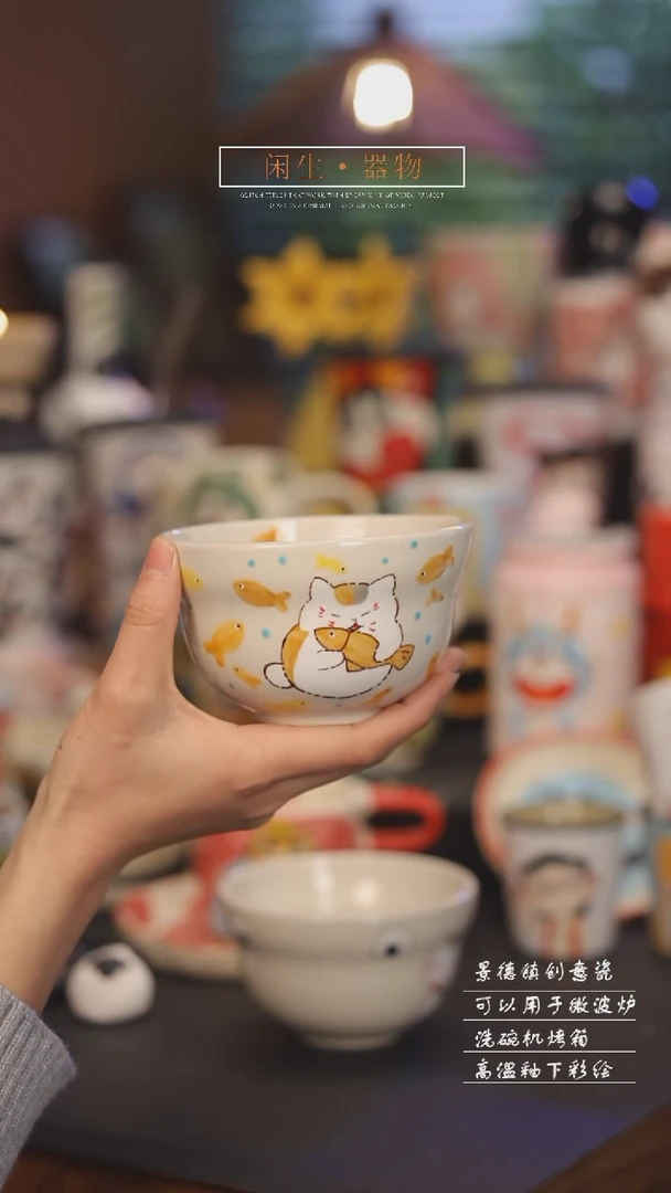 【闪购商品】景德镇可爱设计师款陶瓷