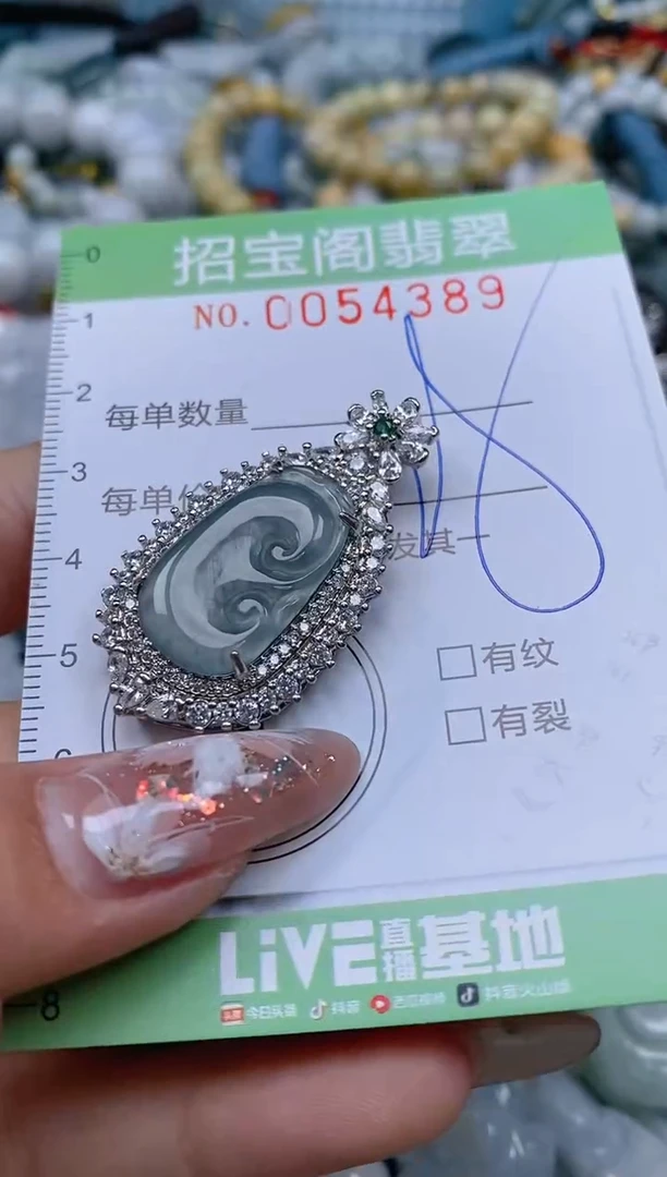 【闪购商品】翡翠颈饰未镶嵌闪购商品0054389