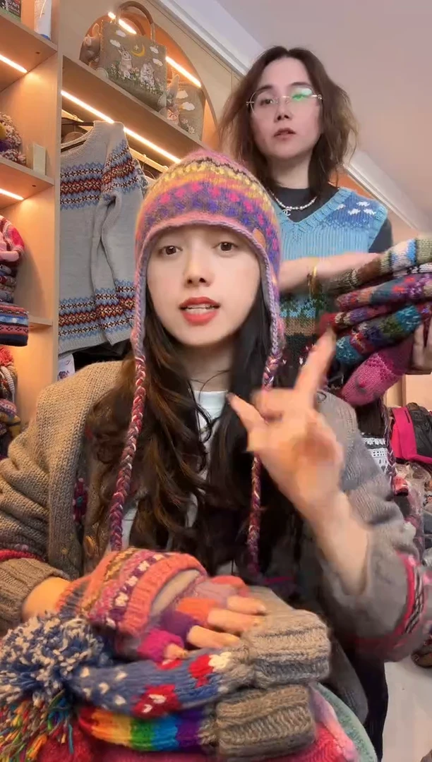 羊毛九****静百羊毛护耳帽B301