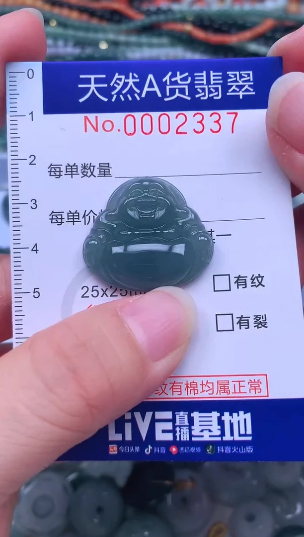 颈饰未镶嵌翡翠天然翡翠