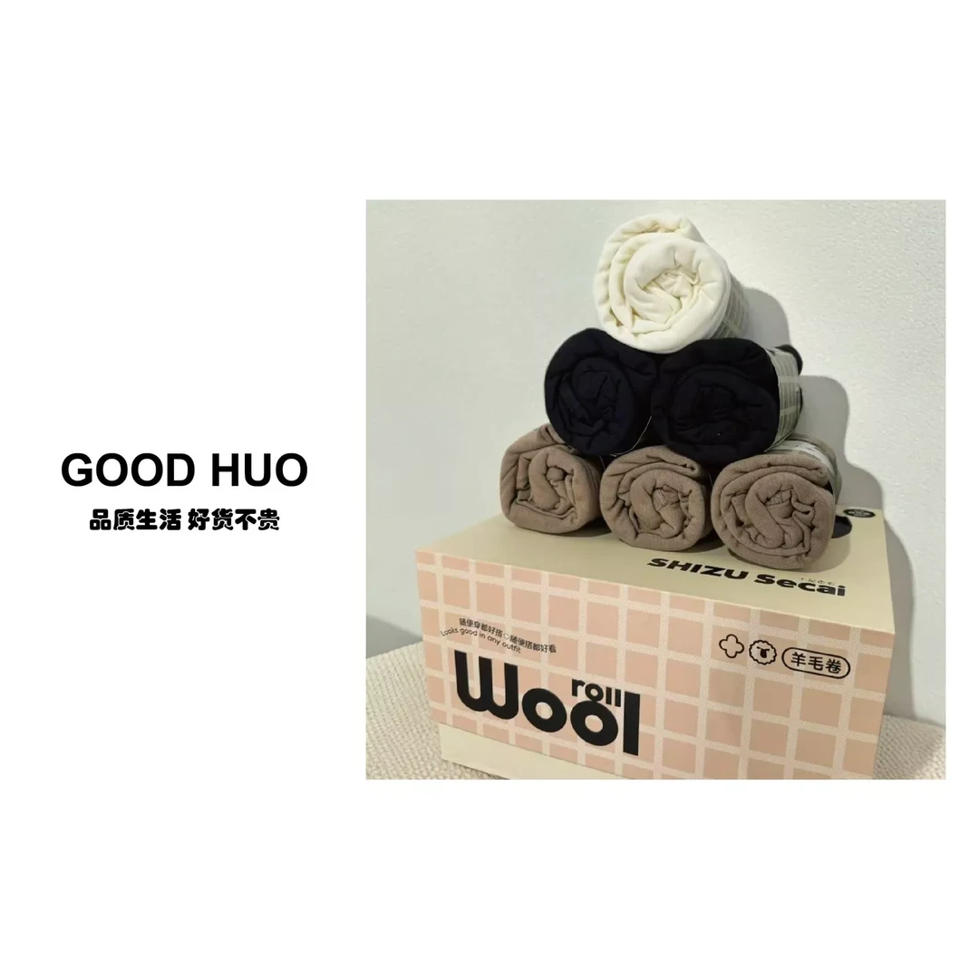 【什么都有】羊毛卷 高领打底衫 含真绵羊毛 线下货高品质