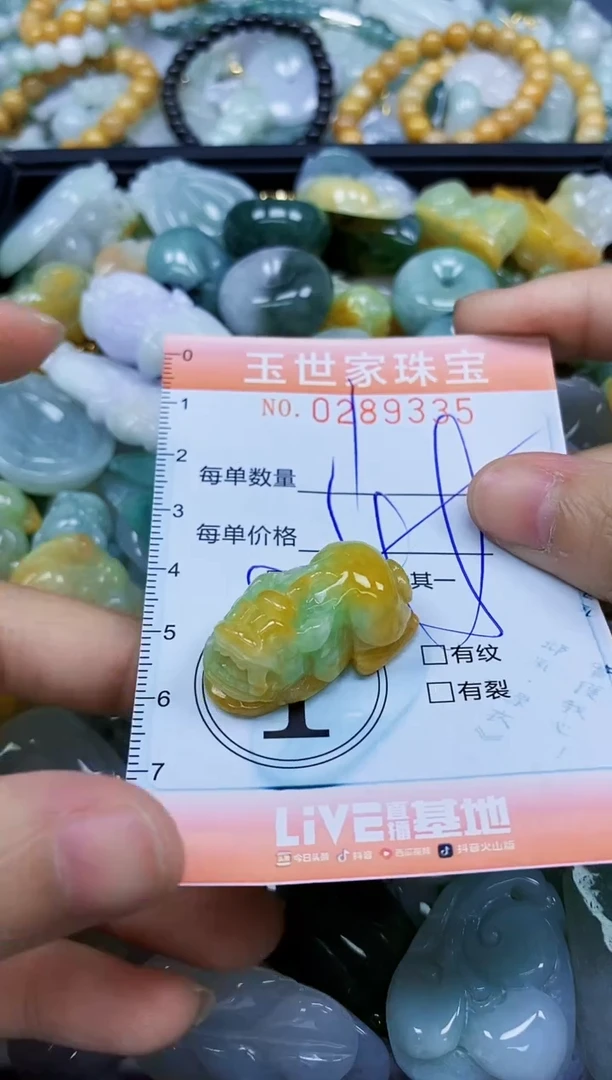 翡翠未镶嵌颈饰闪购0289335多样性发其一