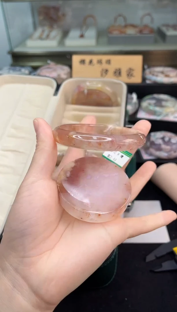 未镶嵌手镯石英质玉63圈口（赠品镯心）s9999