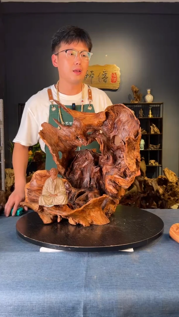 木卢师傅根艺作品（不包含人物摆件）
